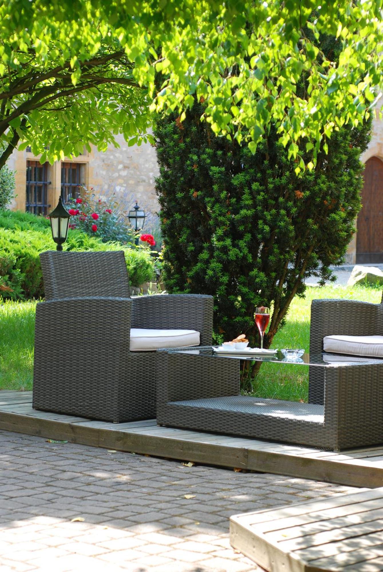 Demeures Et Chateaux L'Abbaye Caladoise - Anciennement Hostellerie Ferme Du Poulet Villefranche-sur-Saône Eksteriør bilde