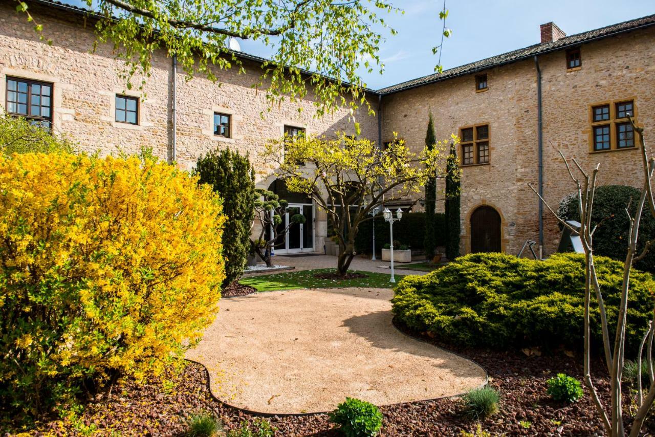 Demeures Et Chateaux L'Abbaye Caladoise - Anciennement Hostellerie Ferme Du Poulet Villefranche-sur-Saône Eksteriør bilde